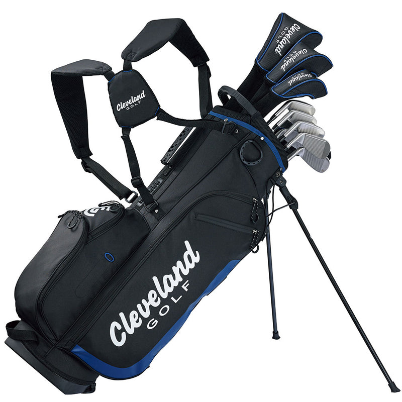 Cleveland Complete 11-Piece Stand Bag Package Set - Graphite