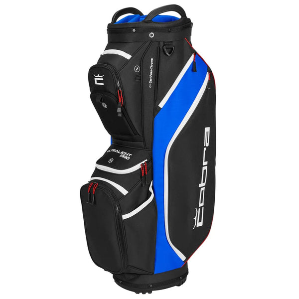 Cobra Ultralight Pro Cart Bag - Puma Black/Electric Blue