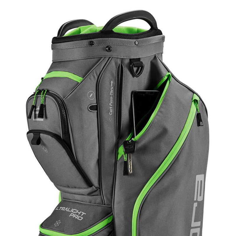 Cobra Ultralight Pro Cart Bag - Quiet Shade/Green Gecko