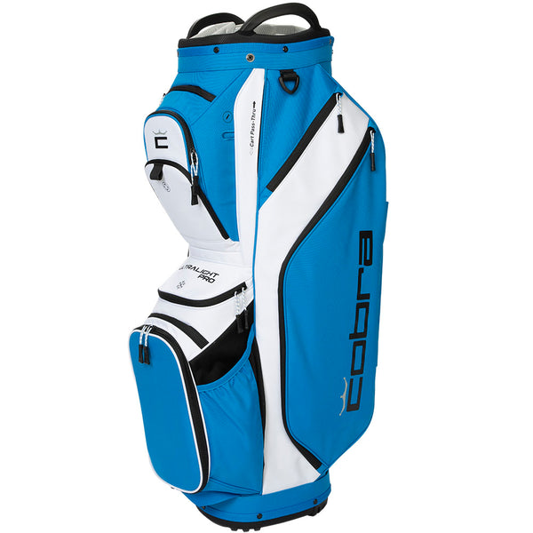 Cobra Ultralight Pro Cart Bag - Electric Blue/White
