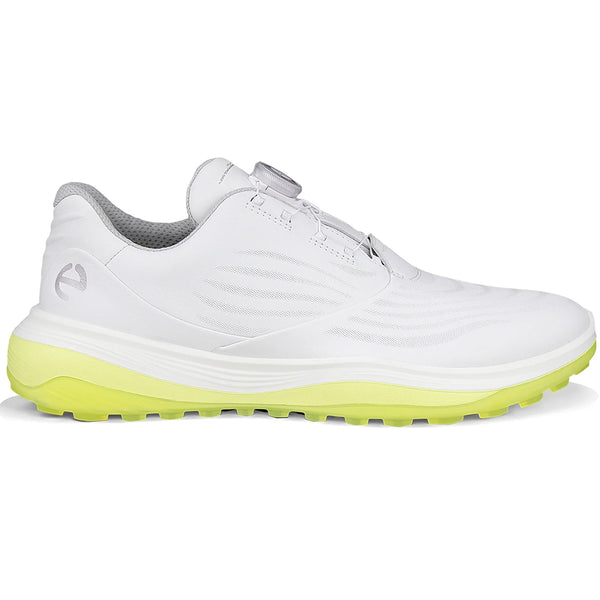 ECCO Golf Lt1 BOA Spikeless Waterproof Shoes - White