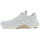ECCO Biom H4 BOA Gore-Tex Waterproof Spikeless Shoes - White/Gravel