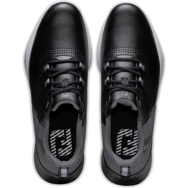 FootJoy Fuel Waterproof Spikeless Shoes - Black/Charcoal/Silver