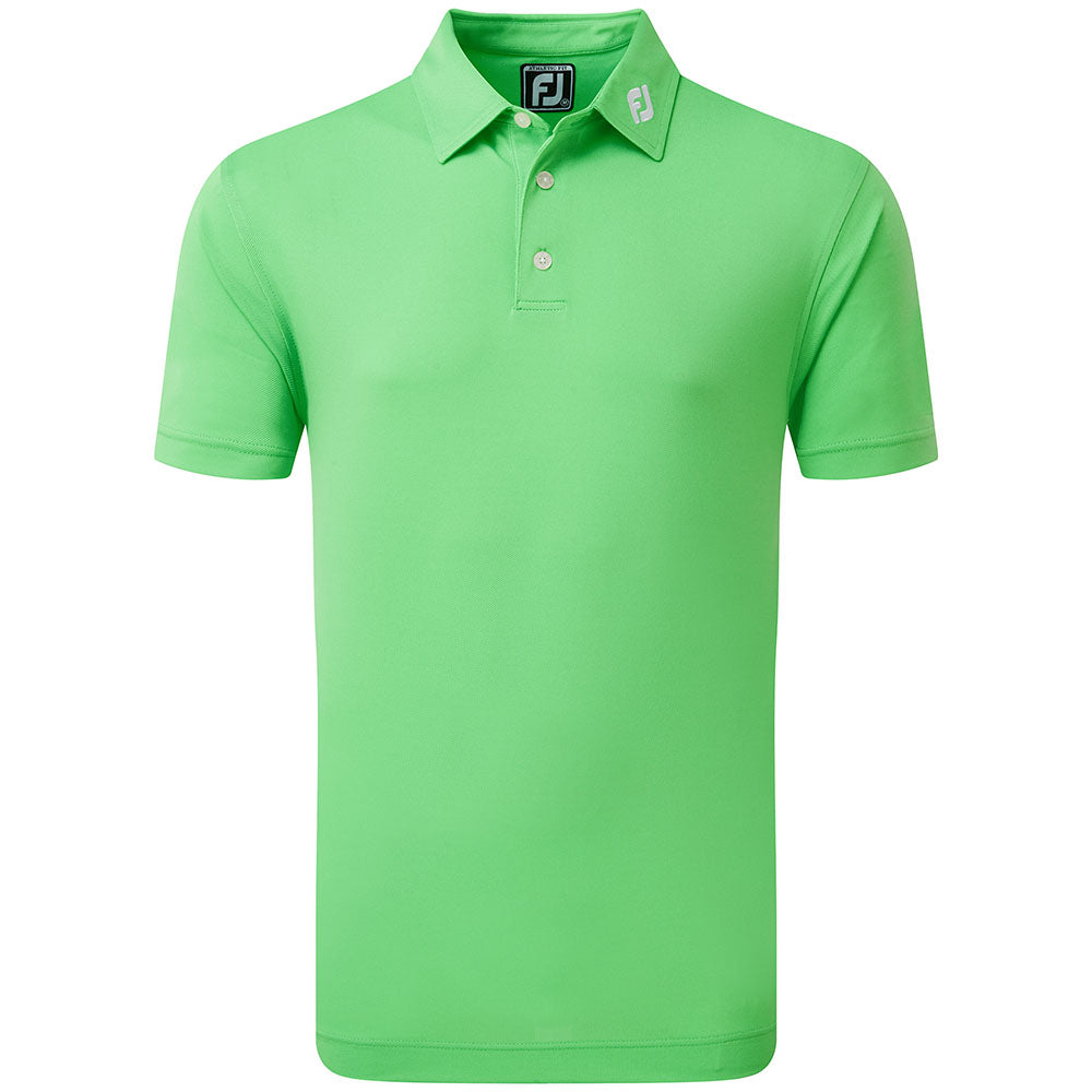 FootJoy x Bisque Golf Stretch Pique Solid Polo - Yellow