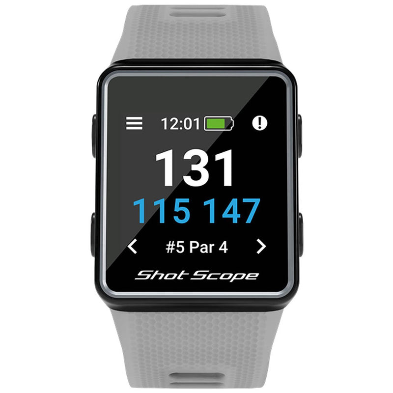 Shot Scope G3 GPS Golf Watch - Grey