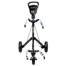 Ben Sayers D3 Push Trolley - Black/Blue