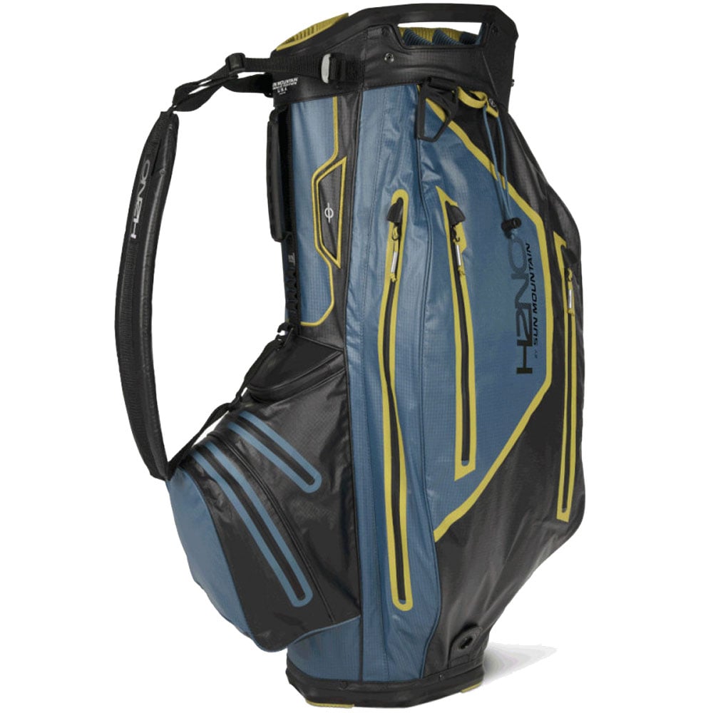 Sun Mountain H2NO Elite Waterproof Cart Bag Black Spruce Aztec