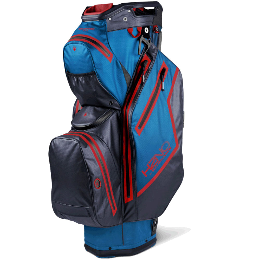 Sun Mountain H2NO Staff Waterproof Cart Bag Cobalt/Navy/Red