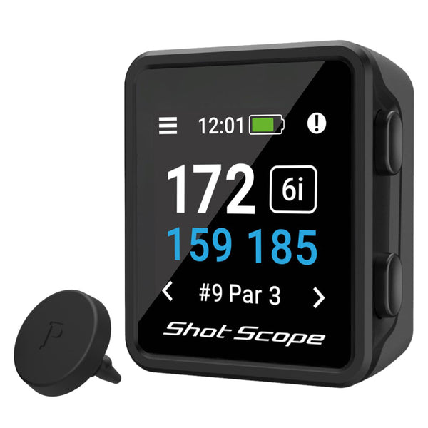 Shot Scope H4 Handheld GPS Rangefinder - Black
