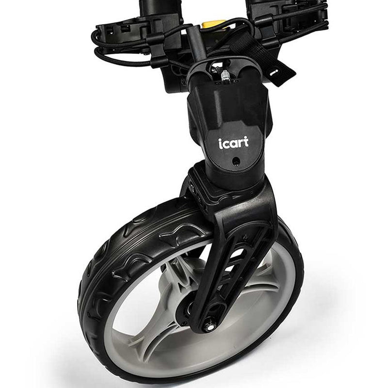 iCart Volta 360 3 Wheel Push Trolley - Black