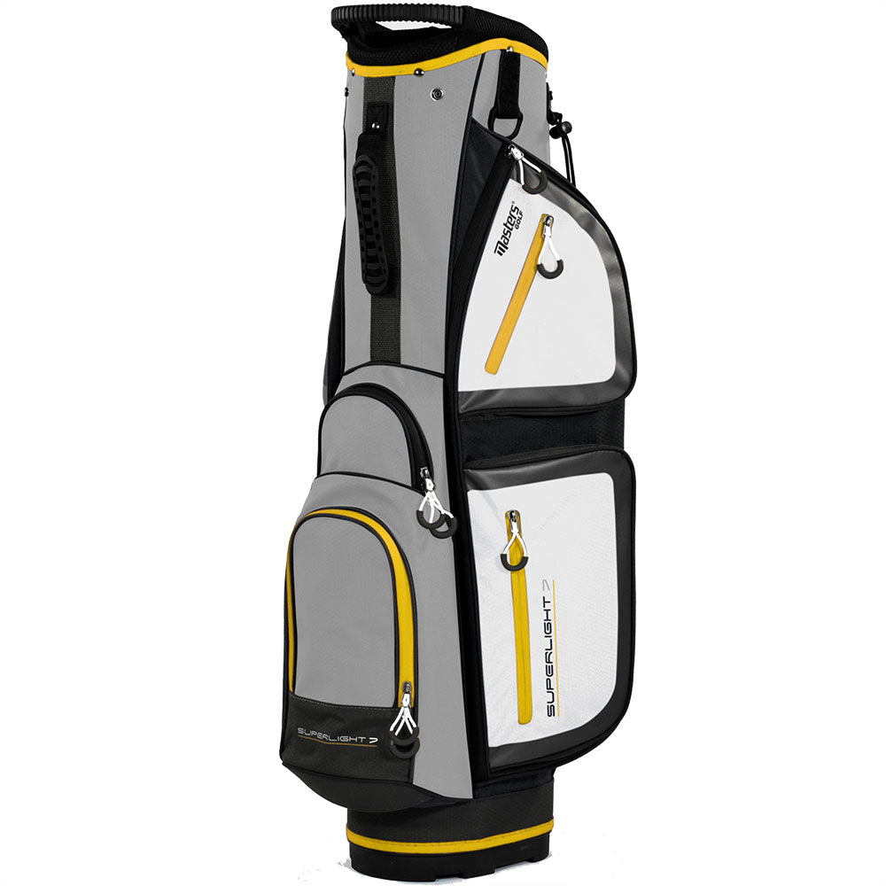 Masters Superlight Cart Bag Grey/Yellow