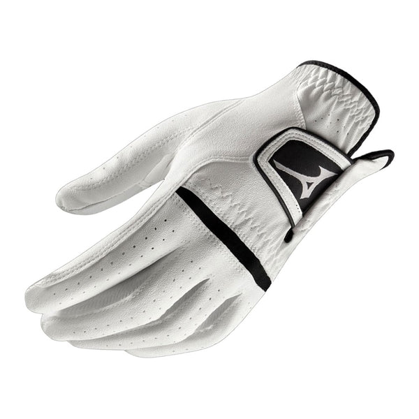 Mizuno Comp Leather Golf Glove - White