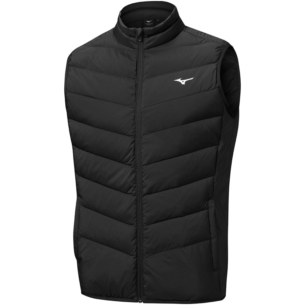 Mizuno Breath Thermo Max Padded Golf Gilet - Dark Green Mizuno Breath Thermo Max Padded Golf Gilet - Dark Green