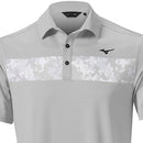 Mizuno Floral ST Polo Shirt - Grey