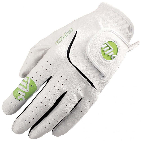 MKids All Weather Golf Glove - White/Lime