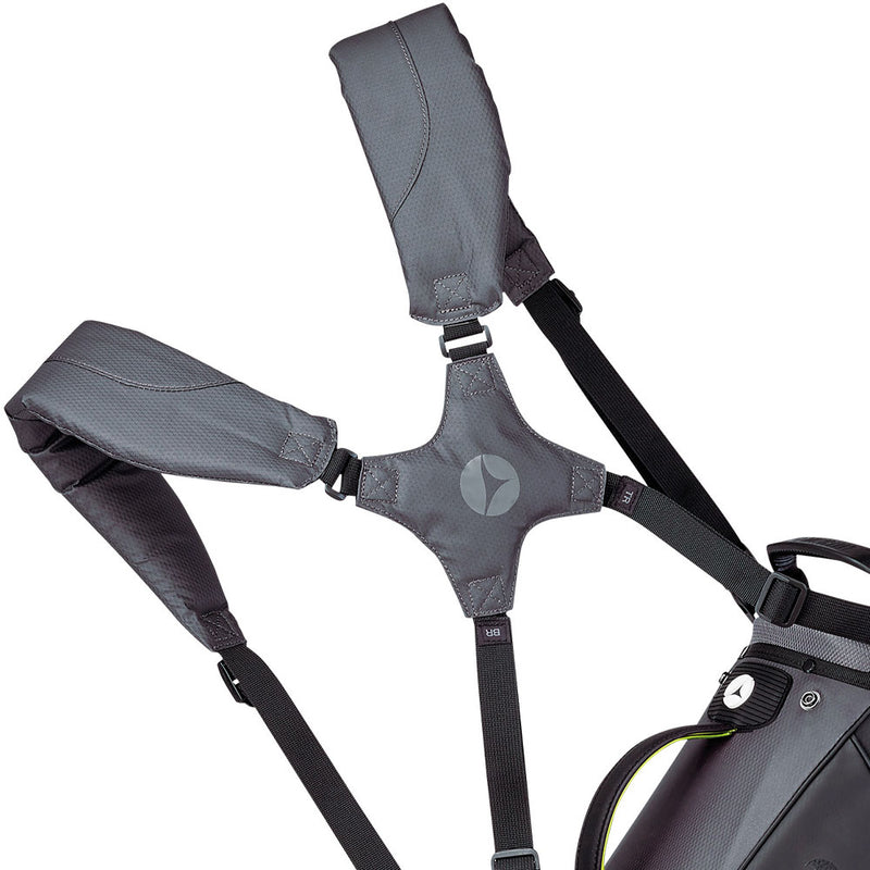Motocaddy Hydroflex Waterproof Stand Bag - Charcoal/Lime