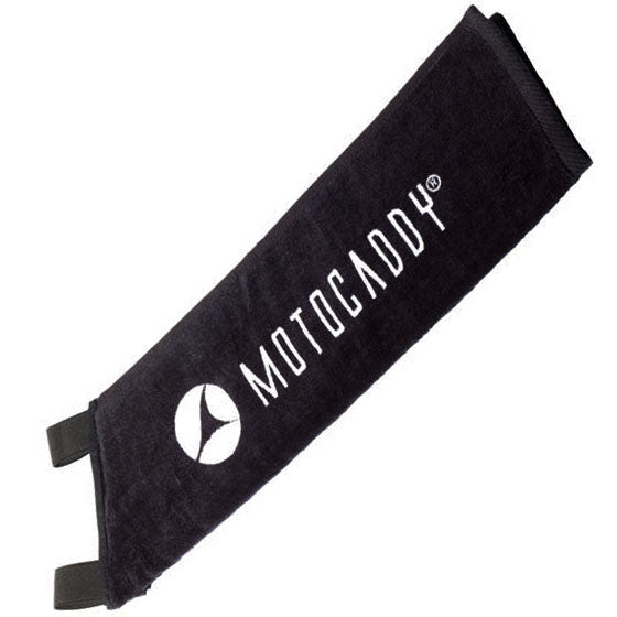 Motocaddy Deluxe Golf Trolley Towel - Black