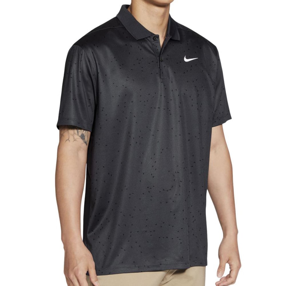 nike micro print polo