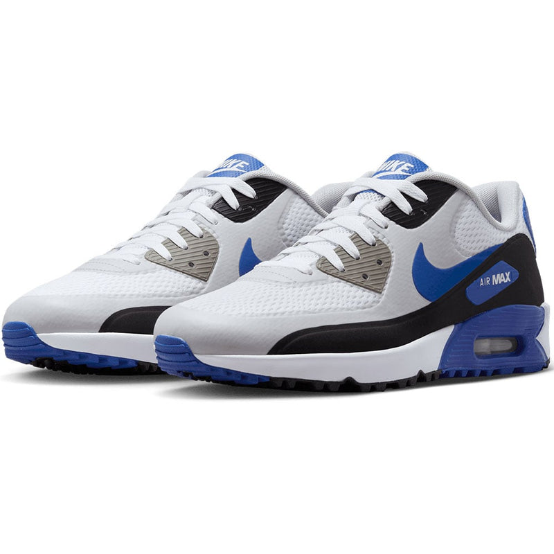 Nike Air Max 90 G Waterproof Spikeless Shoes - White/Game Royal/Black/Photon Dust