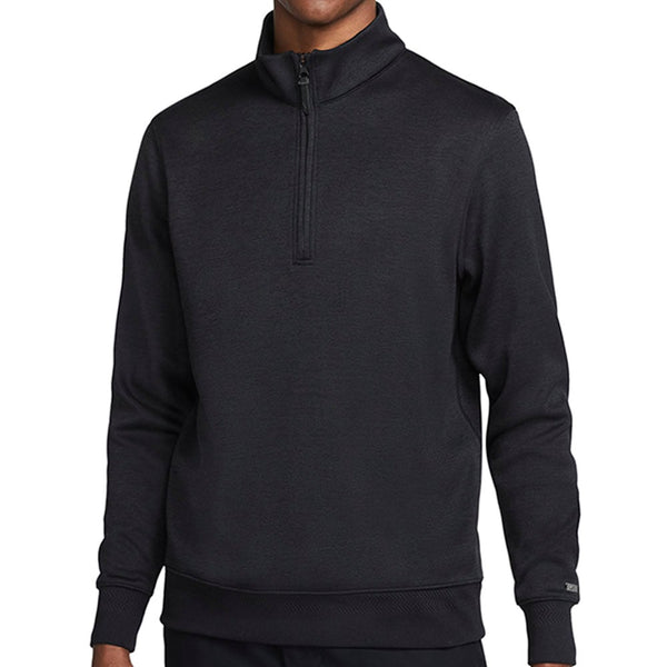 Nike Dri-Fit Player 1/2 Zip Sweater - Black/Black