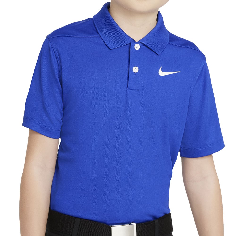 Royal blue dri fit polo store