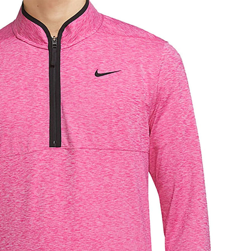Nike Dri-FIT Victory 1/2 Zip Pullover - Pink/Pure/Black