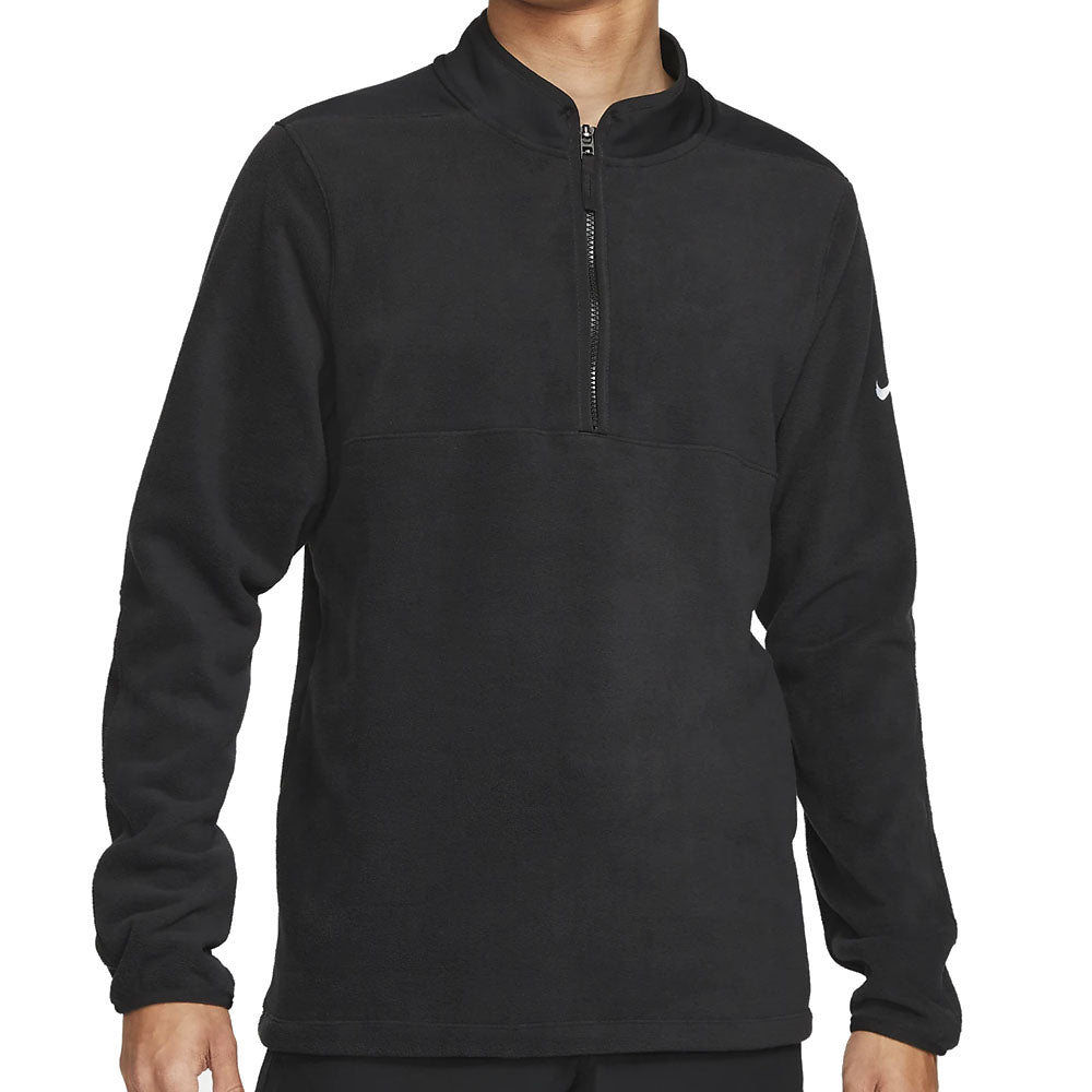Nike Therma Fit Victory 1 2 Zip Sweater Black White