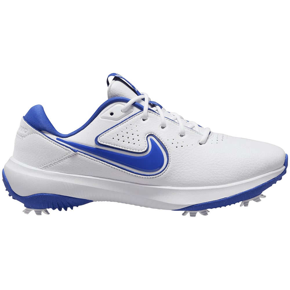 Nike Victory Pro 3 Spiked Shoes - White/Hyper Royal