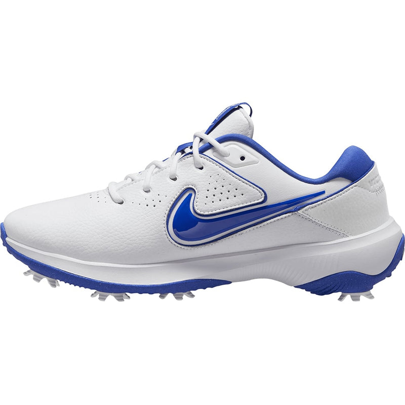 Nike Victory Pro 3 Spiked Shoes - White/Hyper Royal