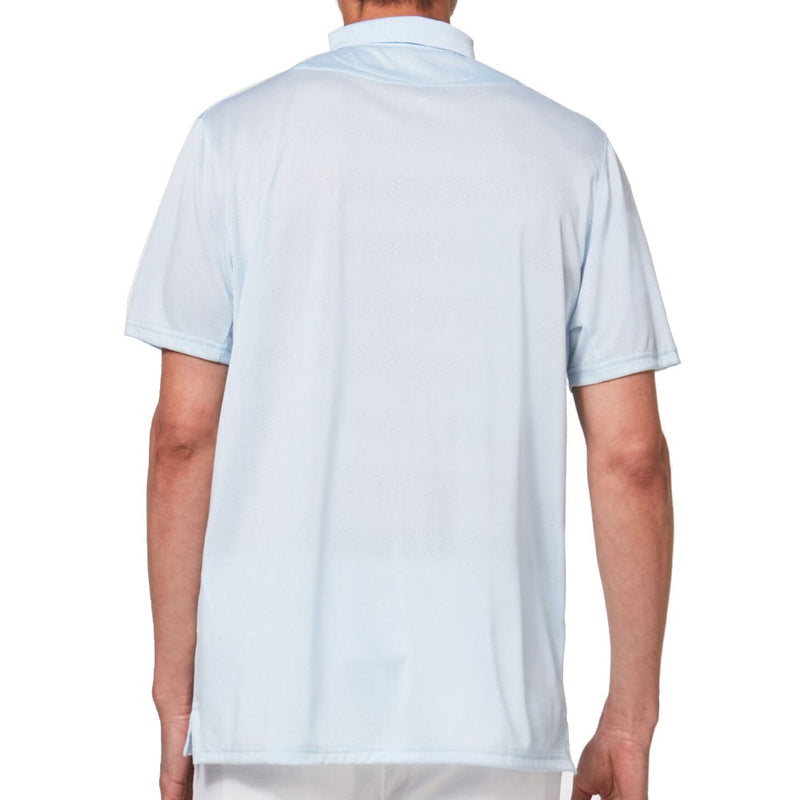 Oakley Contender Stripe Polo Shirt - Blue Breeze