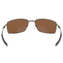Oakley Square Wire Sunglasses - Prizm Tungsten Polarized Lens - Tungsten Frame