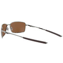 Oakley Square Wire Sunglasses - Prizm Tungsten Polarized Lens - Tungsten Frame