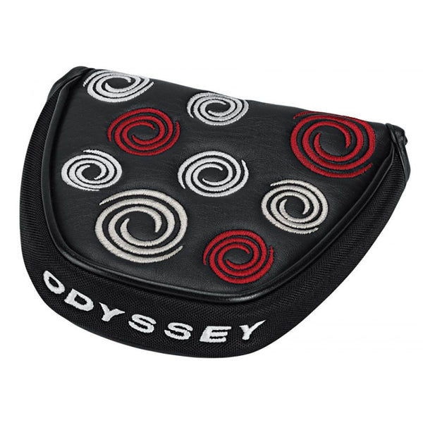 Odyssey Mallet Swirl Golf Putter Headcover - Black