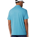 Original Penguin Dimensional "Pete"  Tee Twill Print Polo Shirt - Caribbean Sea