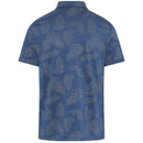 Original Penguin All Over YD Botanical Jacquard Polo Shirt - True Navy