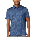 Original Penguin All Over YD Botanical Jacquard Polo Shirt - True Navy