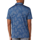 Original Penguin All Over YD Botanical Jacquard Polo Shirt - True Navy