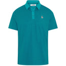 Original Penguin Pete's Tee Time Polo Shirt - Caribbean Sea