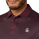 Original Penguin Pete's Tee Time Polo Shirt - Mauve Wine