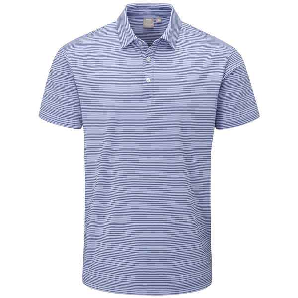 Ping Alexander Polo Shirt - Grapemist/Oxford Blue