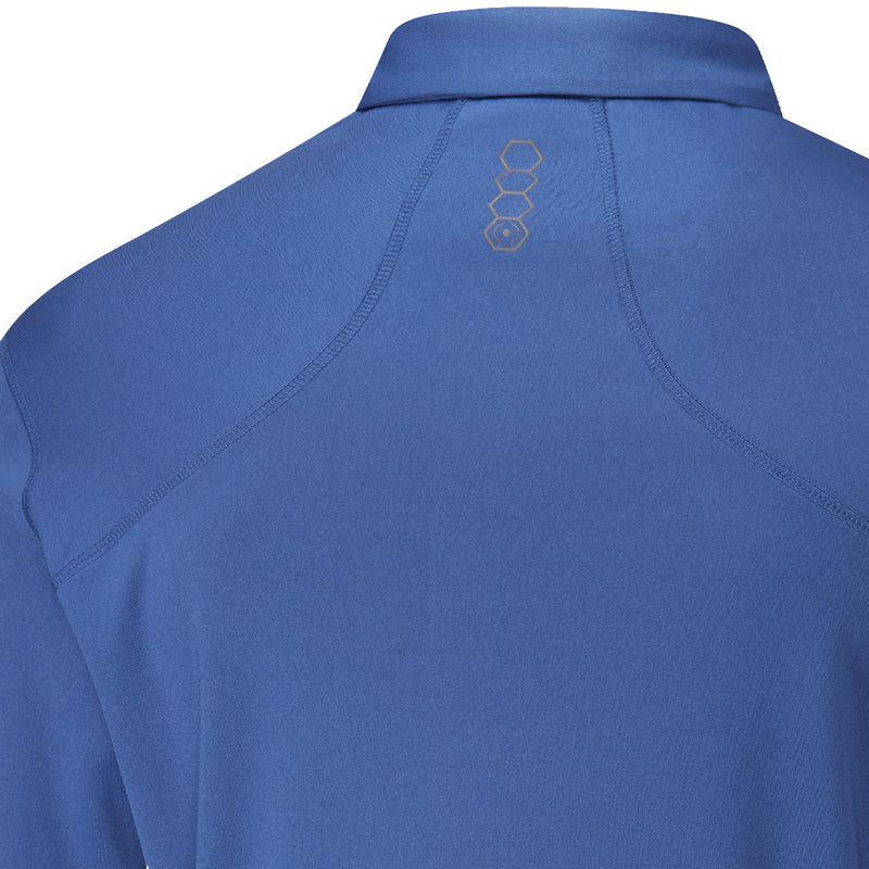 Ping Elemental Long Sleeved Polo Shirt - North Sea