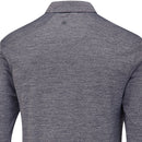Ping Emmett Long Sleeve Polo Shirt - Charcoal Marl