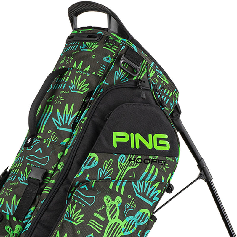 Ping Hoofer Stand Bag - Neon Cactus