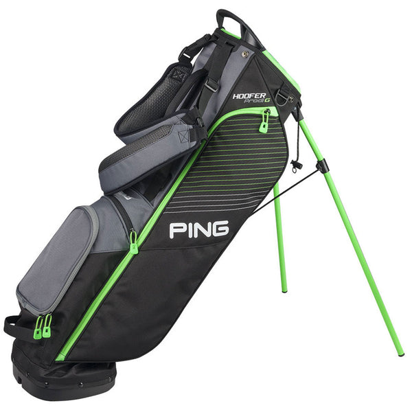 Ping Hoofer Prodi G Junior Golf Bag Large (34") - Charcoal/Black/Electric Green