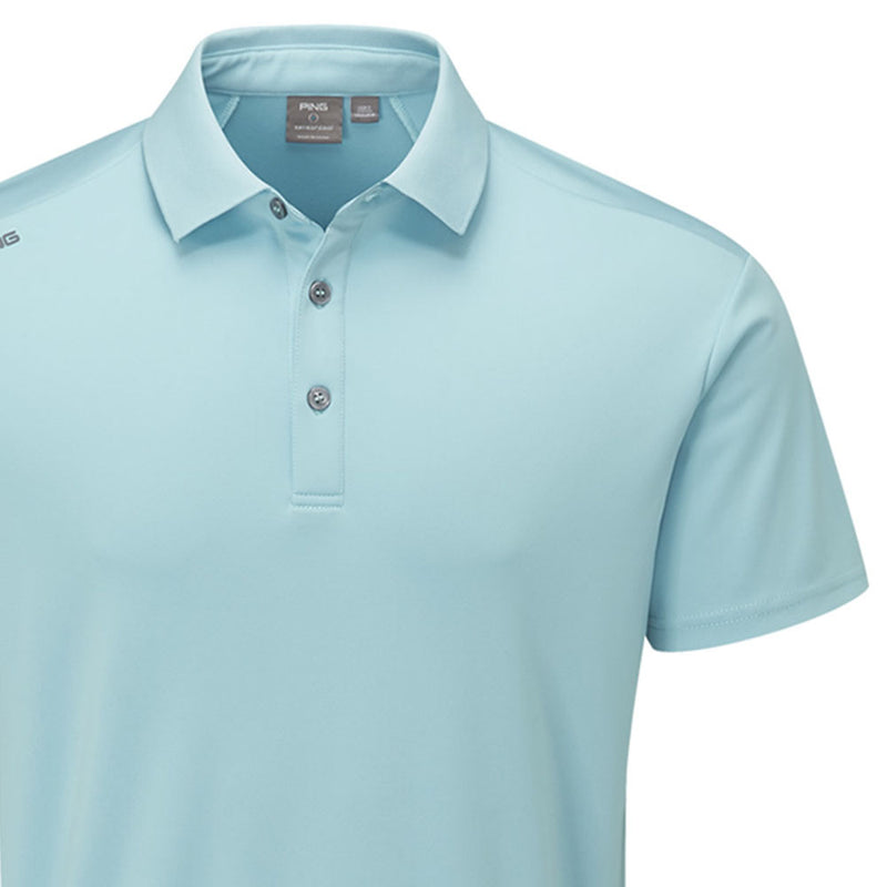 Ping Lindum Polo Shirt - Sky Blue