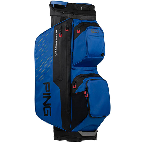 Ping Pioneer Monsoon 231 Cart Bag - Black/Blue