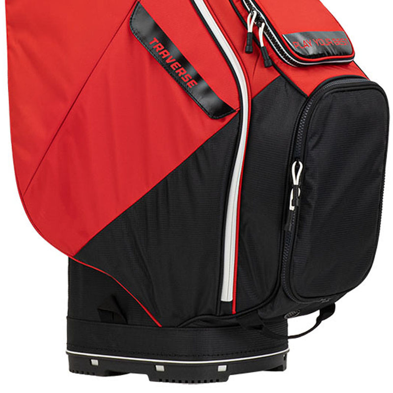 Ping Traverse Cart Bag - Red/Black/White