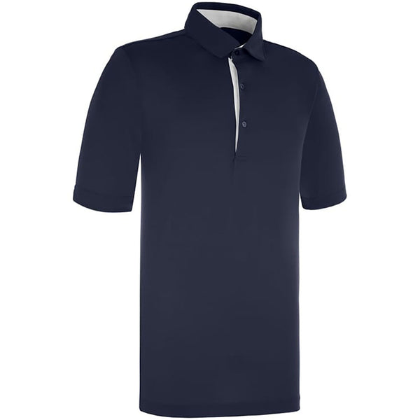 ProQuip Pro Tech Peached Polo Shirt - Navy