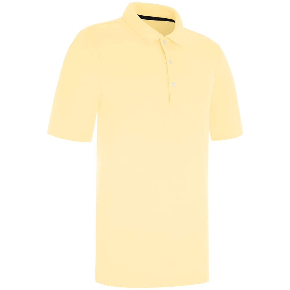 ProQuip Pro Tech Plain Polo Shirt Canary Yellow