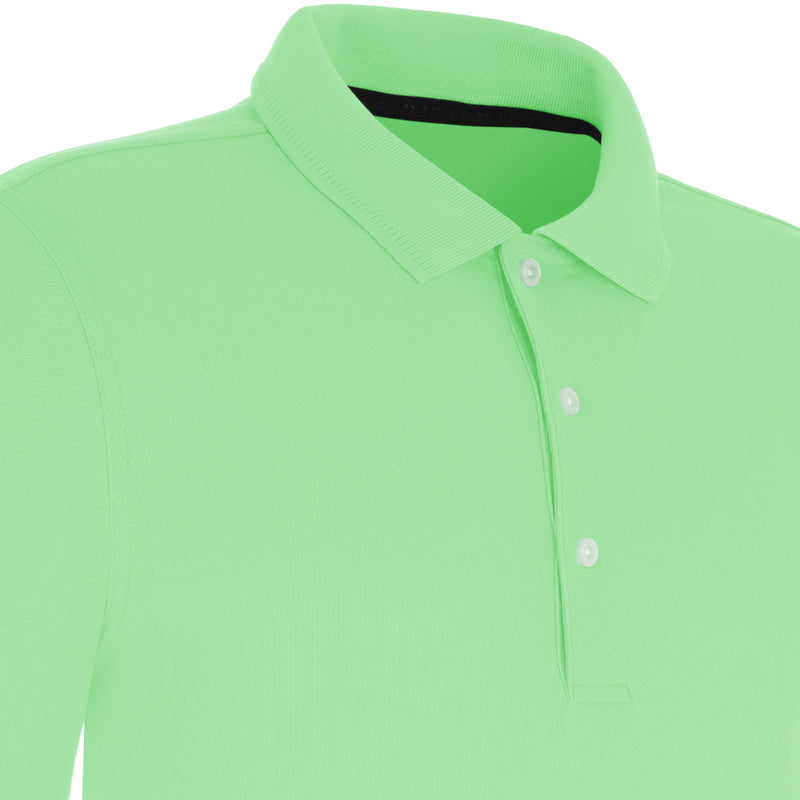ProQuip Pro Tech Plain Polo Shirt - Neon Green